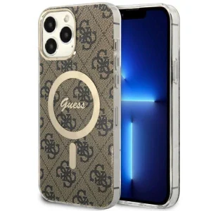 Guess iPhone 13 Pro Max 6.7" brown/brown hardcase 4G MagSafe