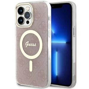 Guess iPhone 13 Pro Max 6.7" pink/pink hardcase 4G MagSafe