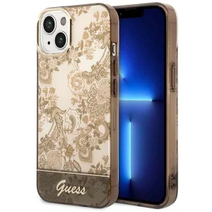 Guess iPhone 14 Plus 6.7" ocher hardcase Porcelain Collection