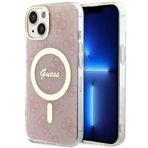 Guess iPhone 14 Plus 6.7″ pink/pink hardcase 4G MagSafe