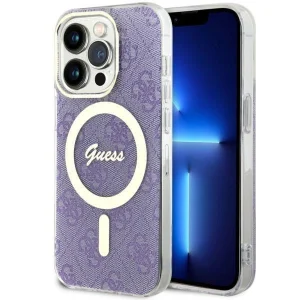 Guess iPhone 14 Pro 6.1″ purple/purple hardcase 4G MagSafe