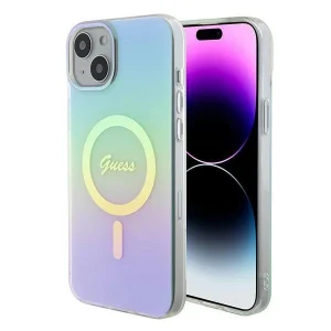 Guess iPhone 15 Plus 6.7" turquoise/turquoise hardcase IML Iridescent MagSafe