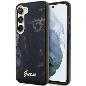 Guess S23 S911 black/black hardcase Golden Marble Collection