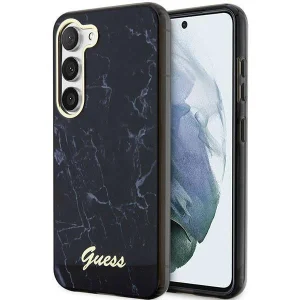 Guess S23 +S916 black/black hardcase Marble