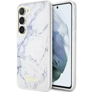 Guess S23+ S916 white/white hardcase Marble