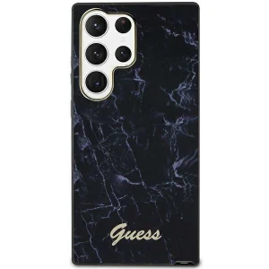 Guess S23 Ultra S918 black/black hardcase Marble