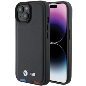 iPhone 15 6.1" black/black Leather Stamp Tricolor