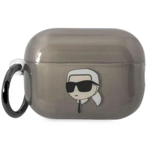 Karl Lagerfeld Airpods Pro 2 cover black/black Ikonik Karl Lagerfeld