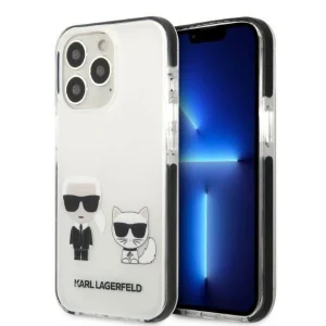 Karl Lagerfeld iPhone 13 Pro / 13 6.1" hardcase white/white Karl&Choupette