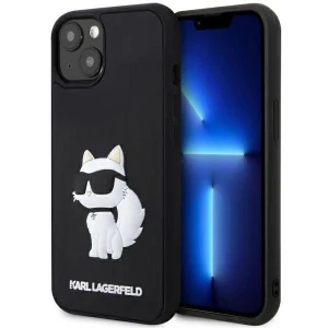 Karl Lagerfeld iPhone 14 Plus 6.7" black/black hardcase Rubber Choupette 3D