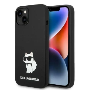 Karl Lagerfeld iPhone 14 Plus 6.7″ hardcase black/black Silicone Choupette MagSafe