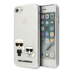 Karl Lagerfeld iPhone 7/8/SE 2020 / SE 2022 hardcase Transparent Karl & Choupette