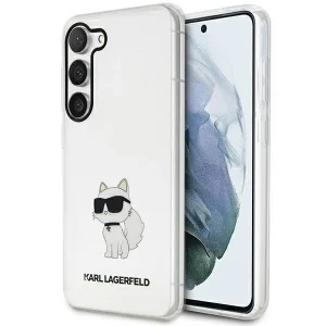 Karl Lagerfeld S23+ S916 transparent hardcase Ikonik Choupette