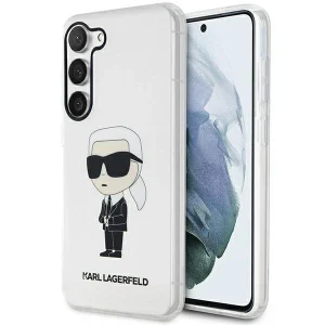 Karl Lagerfeld S23+ S916 transparent hardcase Ikonik Karl Lagerfeld