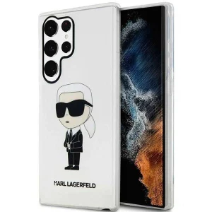 Karl Lagerfeld S23 Ultra S918 transparent hardcase Ikonik Karl Lagerfeld