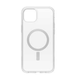 Otterbox Symmetry Clear Plus – protective case for iPhone 15 Plus compatible with MagSafe