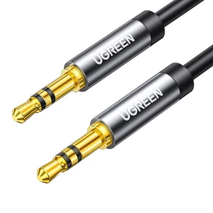 Ugreen cable audio cable AUX mini jack 3.5mm 1m black