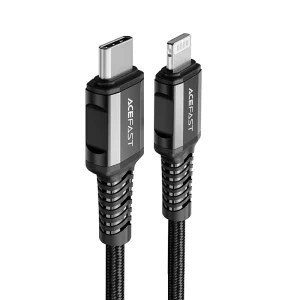 Acefast cable MFI USB Type C – Lightning 1.2m, 30W, 3A black