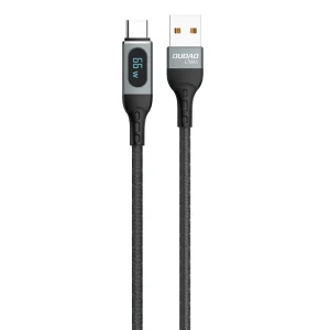 Dudao USB cable – USB Type C fast charging PD 66W 1m black