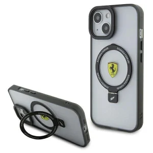 Ferrari Ring Stand 2023 Collection MagSafe Case for iPhone 15 Plus / 14 Plus – Transparent