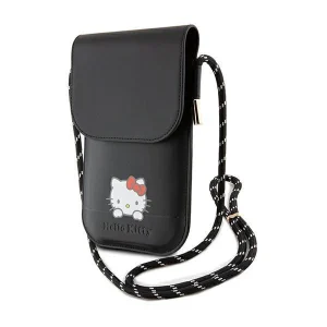 Hello Kitty Leather Daydreaming Cord bag – black