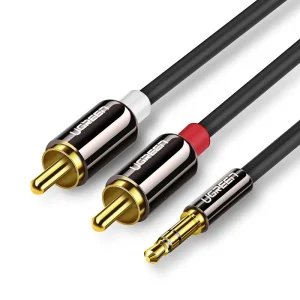 Ugreen audio cable 3.5 mm mini jack – 2RCA 3m black