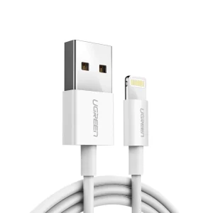 Ugreen cable USB – Lightning MFI 1m 2,4A white