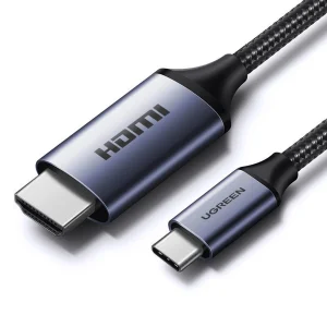 USB C – HDMI 2.1 8K 60Hz Cable 1.5m Ugreen CM565 – Gray