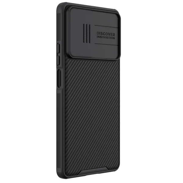 Xiaomi Redmi Note 12 Turbo / Xiaomi Poco F5 Armored Case with Nillkin CamShield Pro Case - Black