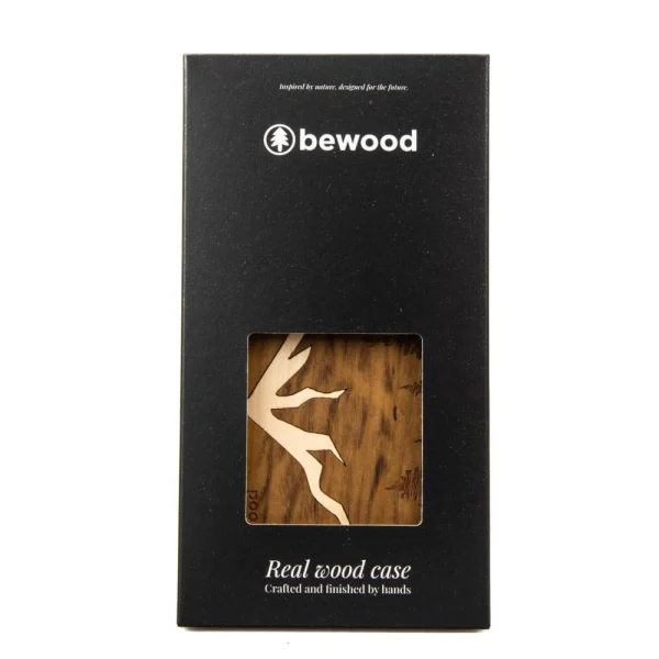 Wooden case for iPhone 14 Bewood Mountains Imbuia