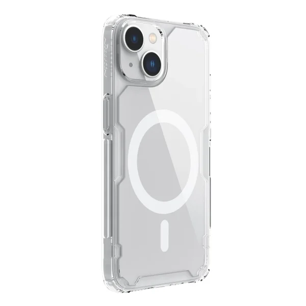 Nillkin Nature Pro armored case with MagSafe for iPhone 15 - white