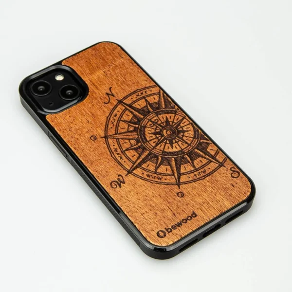 Wooden case for iPhone 13 Bewood Traveler Merbau