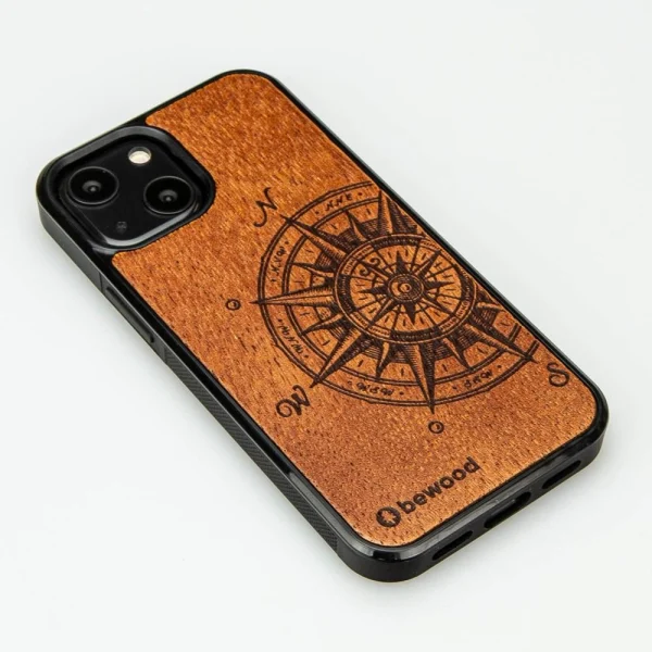 Wooden case for iPhone 13 Mini Bewood Traveler Merbau