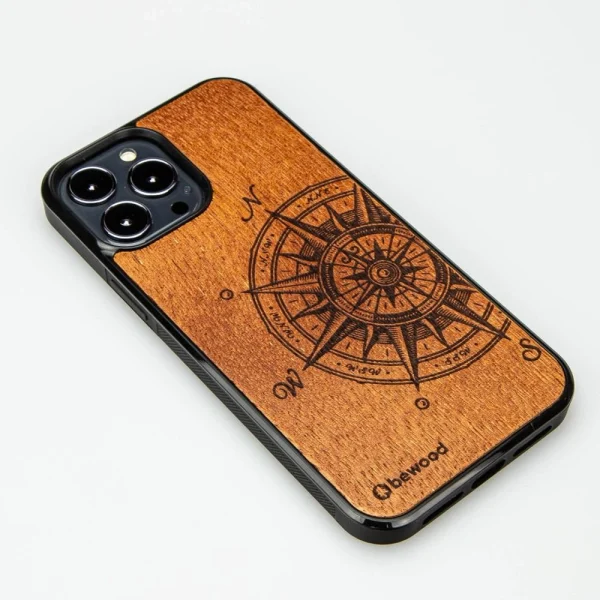 Wooden case for iPhone 13 Pro Max Bewood Traveler Merbau