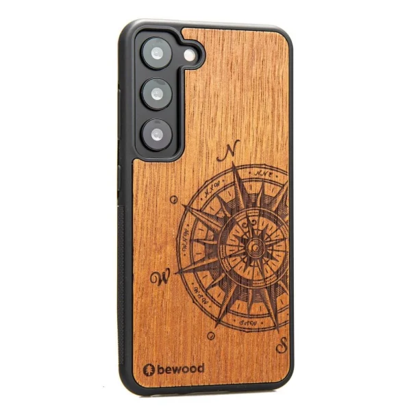 Wooden case for Samsung Galaxy S23 Bewood Traveler Merbau