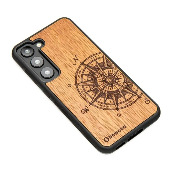 Wooden case for Samsung Galaxy S23 Bewood Traveler Merbau