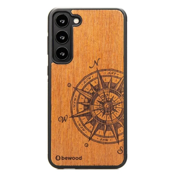 Wooden case for Samsung Galaxy S23 Plus Bewood Traveler Merbau