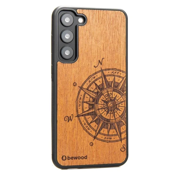 Wooden case for Samsung Galaxy S23 Plus Bewood Traveler Merbau