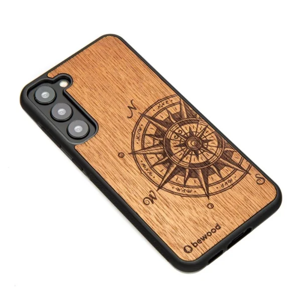 Wooden case for Samsung Galaxy S23 Plus Bewood Traveler Merbau