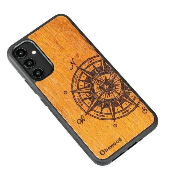 Wooden case for Samsung Galaxy A54 5G Bewood Traveler Merbau