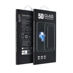 5D Full Glue Tempered Glass – for Motorola G14 / G54 / G73 black