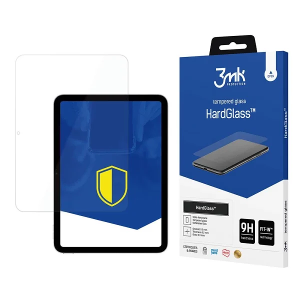 9H 3mk HardGlass™ glass for iPad 10 gen