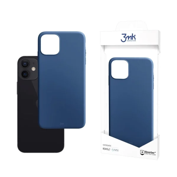 Apple iPhone 12 Mini – 3mk Matt Case blueberry