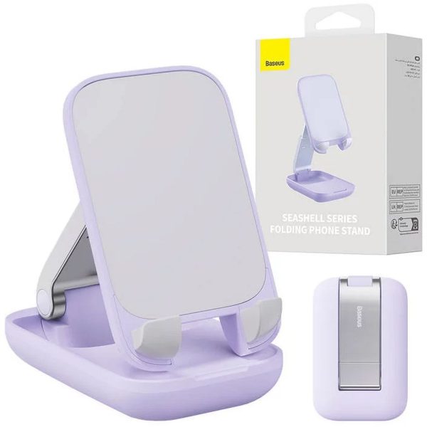 BASEUS Seashell folding phone stand purple BS-HP008