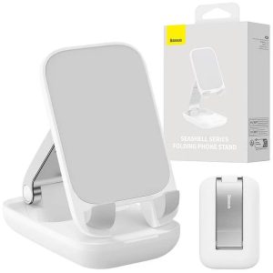 BASEUS Seashell folding phone stand white BS-HP008