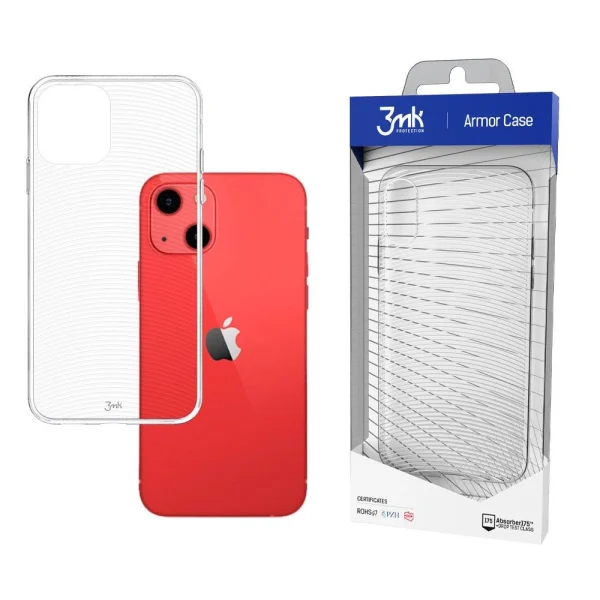 Case for iPhone 13 from the 3mk Armor Case series – transparent