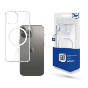 Case for iPhone 13 Pro Max compatible with MagSafe series 3mk MagCase – transparent