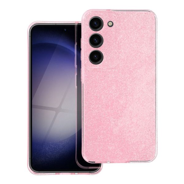 CLEAR CASE 2mm BLINK for SAMSUNG A05 pink