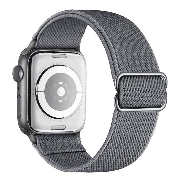 DUX DUCIS Mixture Pro – stretchable braided strap for Apple Watch 38/40/41mm midnight