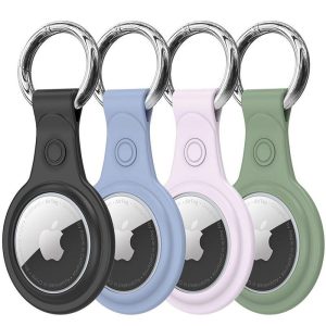 DUX DUCIS – TPU Secure Holder with Key Ring for AirTag